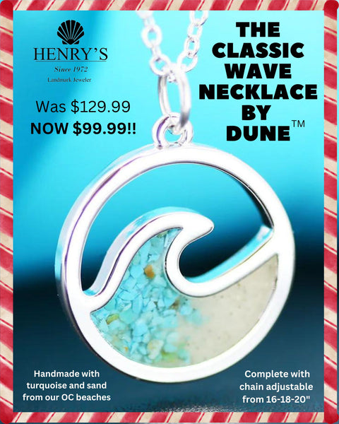 Classic Wave Necklace by Dune