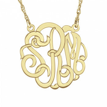 Henry's Ivy Classic Monogram Necklace