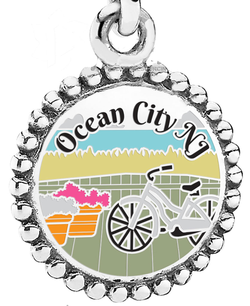 Ocean City Bike Dangle Pandora Charm