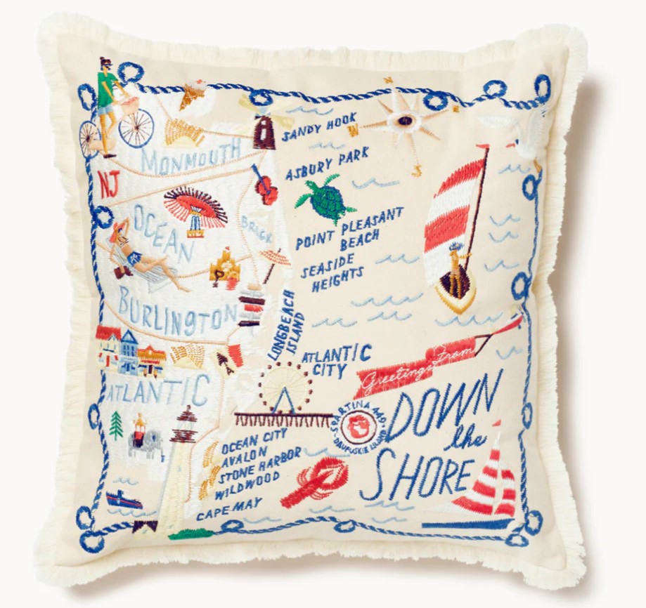 Down the Shore Pillow