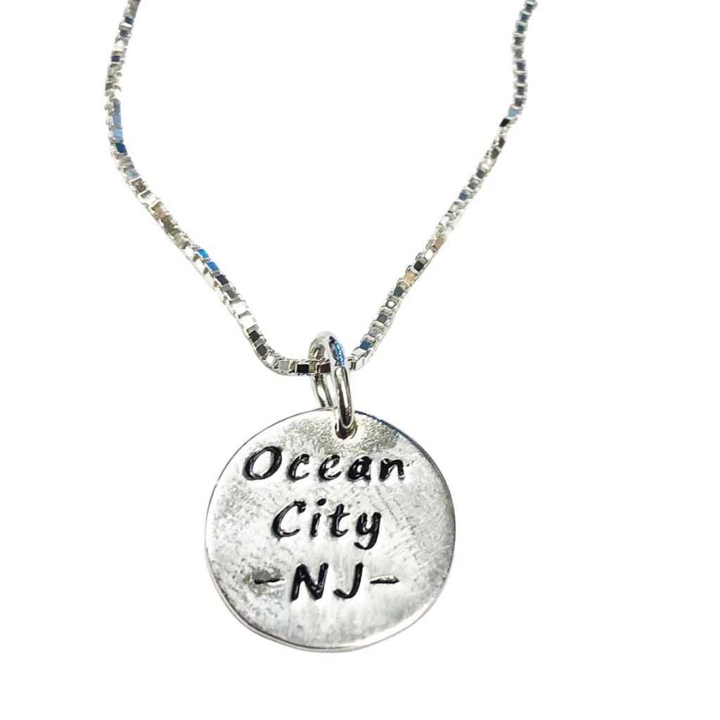 Sterling Silver OC Mini-Disc Necklace