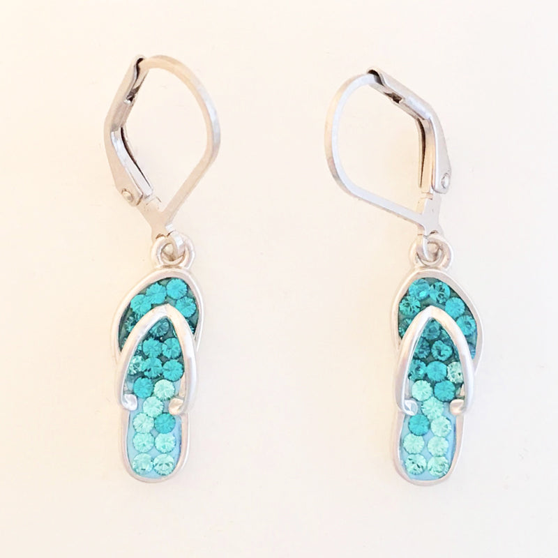 Flip Flop Dangle Earrings