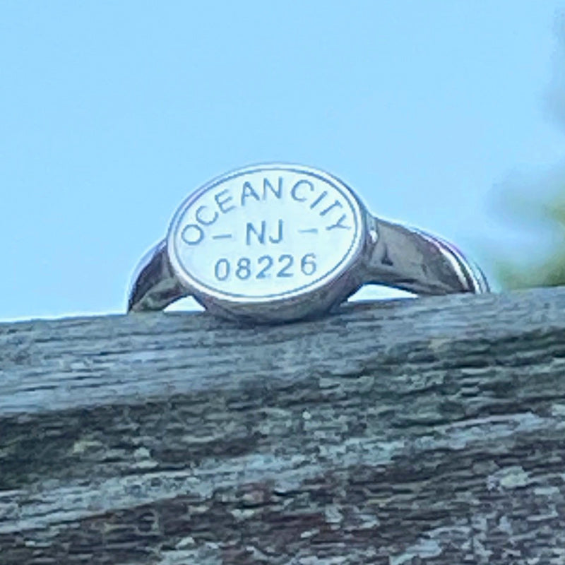 OC Beach Tag Ring