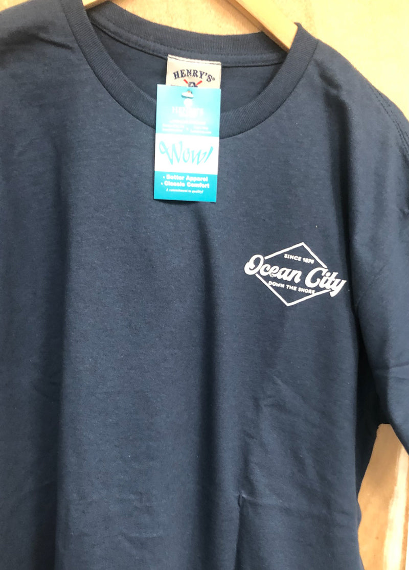 OCEAN CITY MAP SHIRT