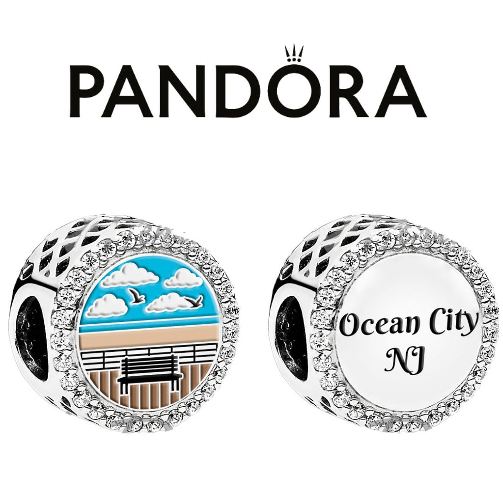 Ocean City Boardwalk Pandora Charm